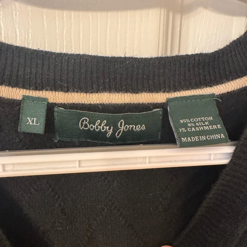Bobby Jones Masters Augusta National Sweater Vest XL